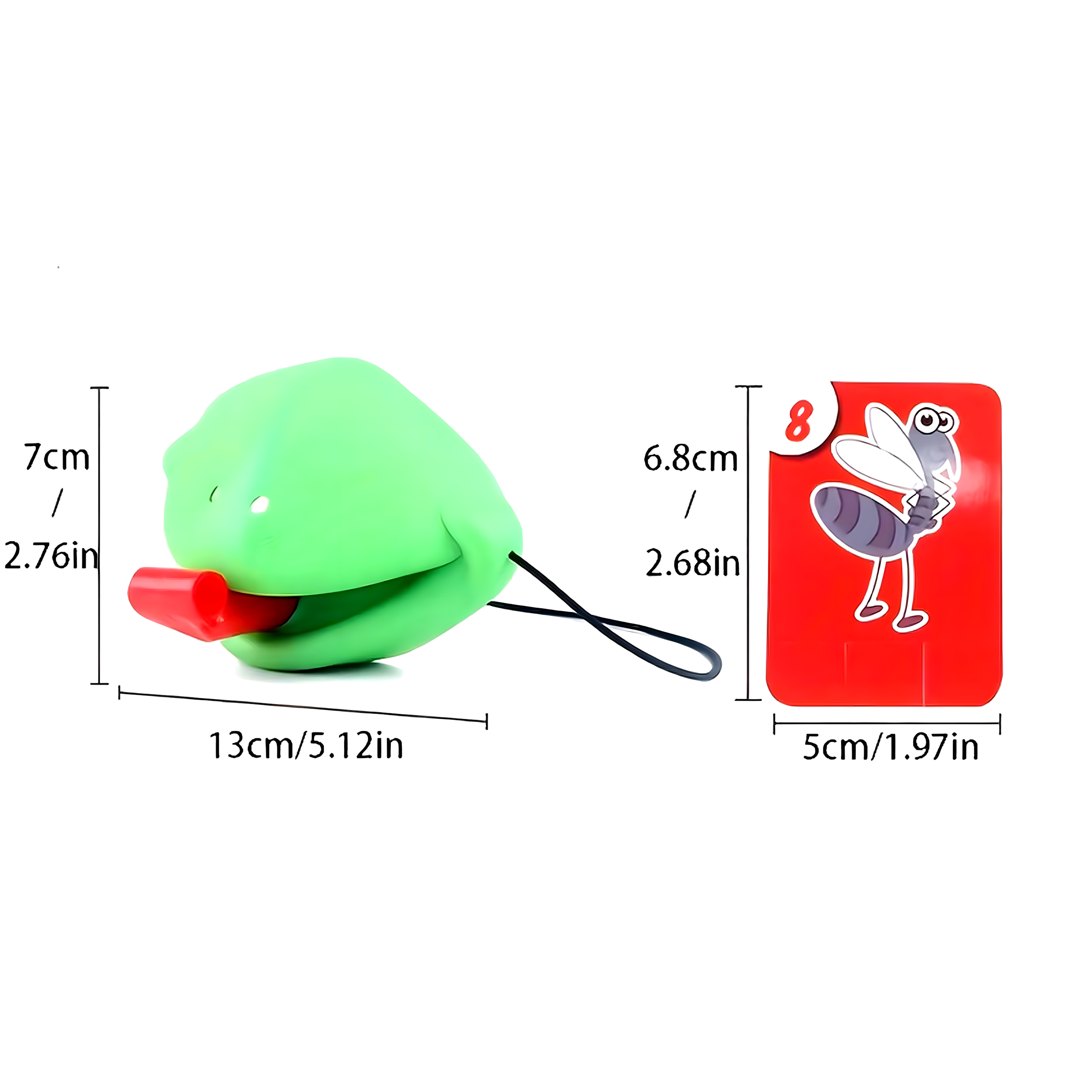 Osavusmäng Kiire Keel Püüa Putukas ja Uss Komplekt 2-le Inimesele