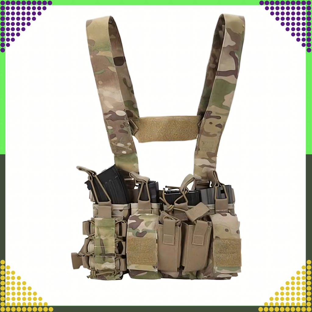 Tactical Military Protective Molle Vest Lightweight Airsoft Airsoft Dispenser