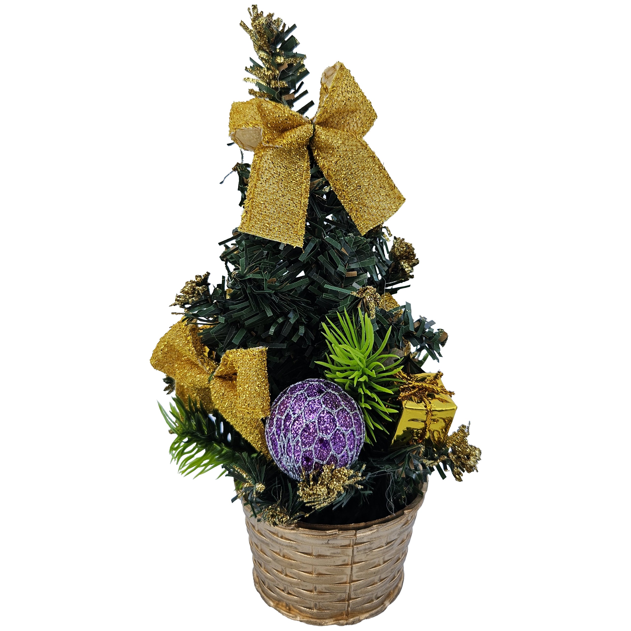 Jõulupuu lauale jõulukaunistused 20cm