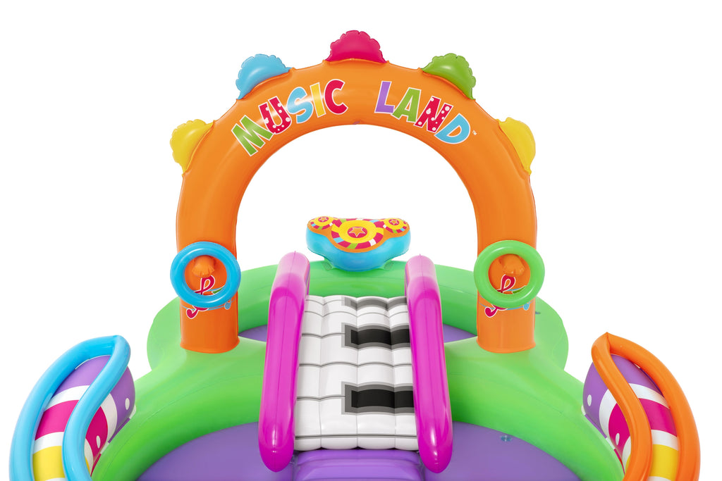 Bestway 53117 Inflatable Musical Playground with Slide 295x190x137 cm