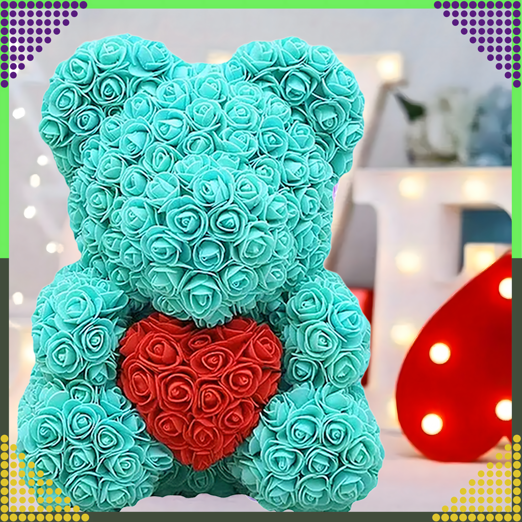 Karu roosidega sõbrapäeva kingitus emale, abikaasale, vanaemale Suur komplekt Roose 40 cm