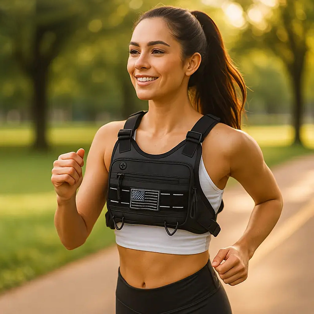 Taktikaline spordirinnakott jooksmiseks, varguskindel