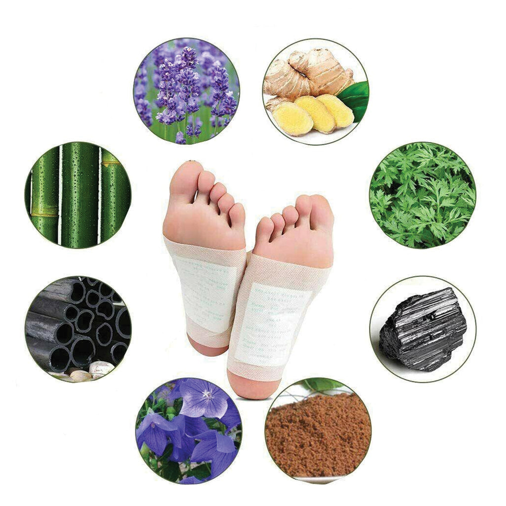 KINOKI KEHA PUHASTUSPLAATRID TOKSIINIDE DETOKS 10 tk.