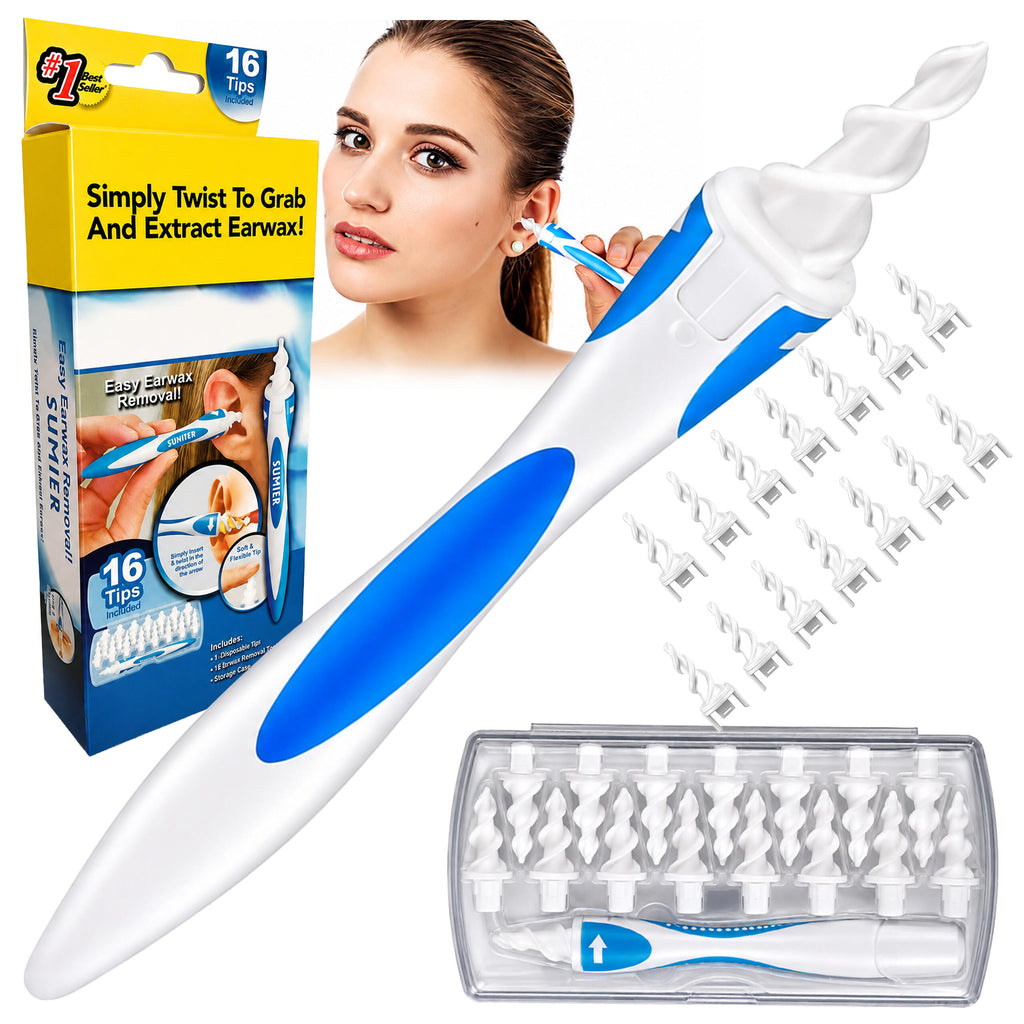 Ear Wax Removal Device with 16 Tips