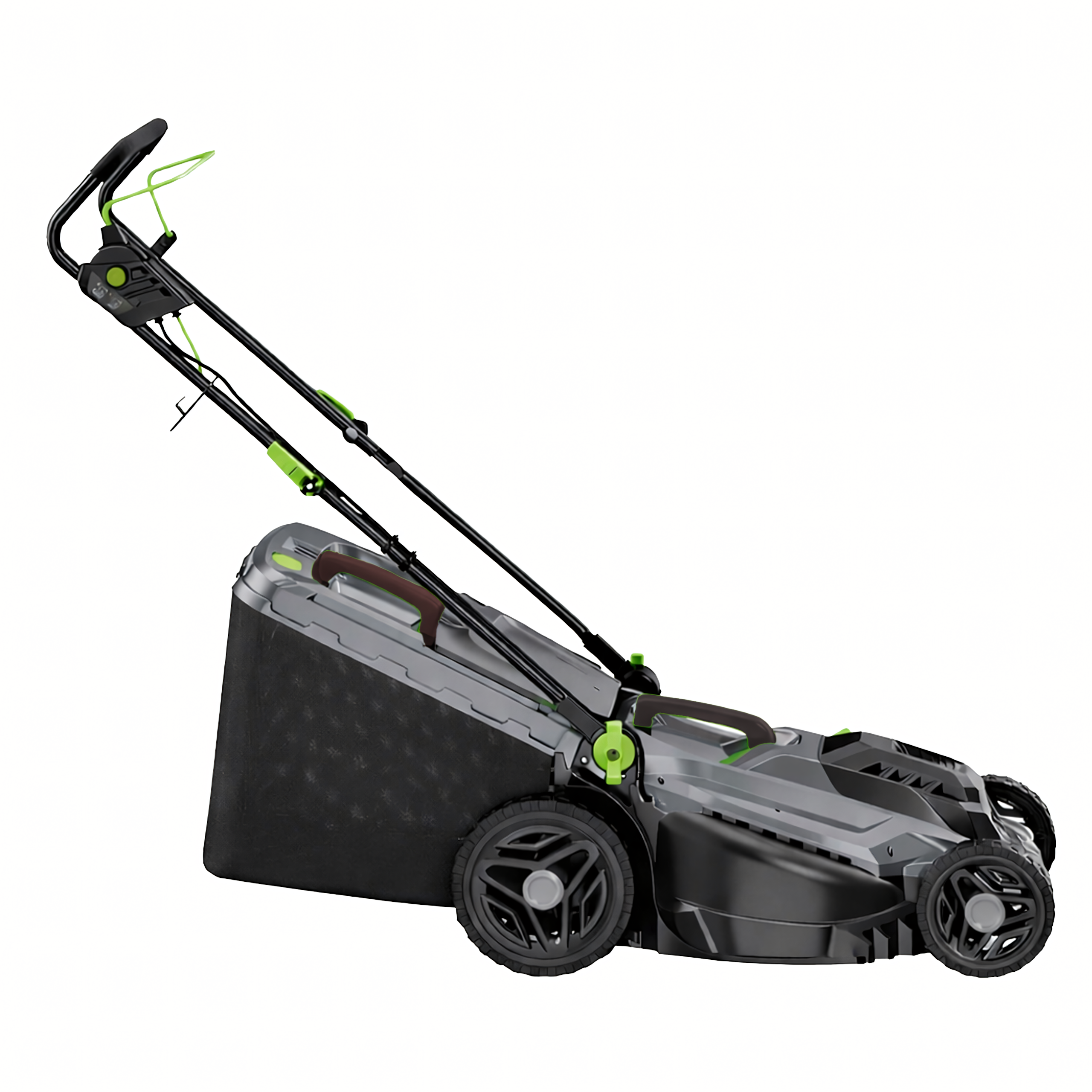 Elektriline muruniiduk, kerge ja võimas, suur 50L korv, 2400W, 43cm