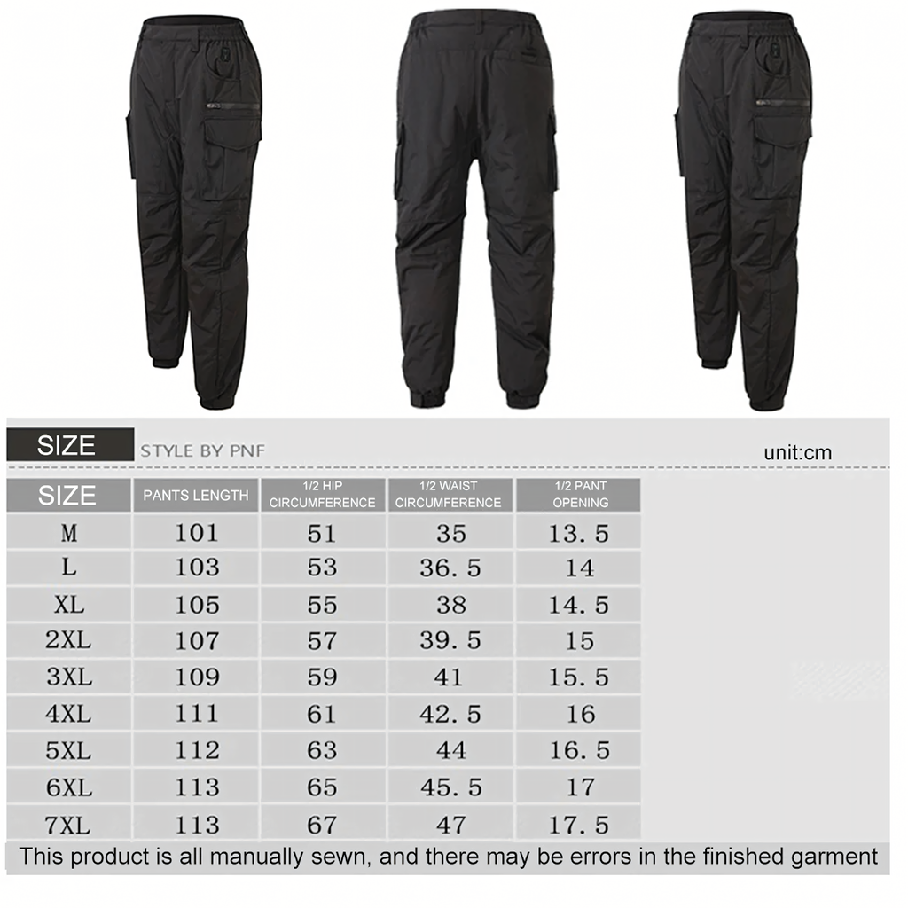 Soojuslikud püksid USB-soojendusega veekindlad cargo-püksid akupangaga talveks