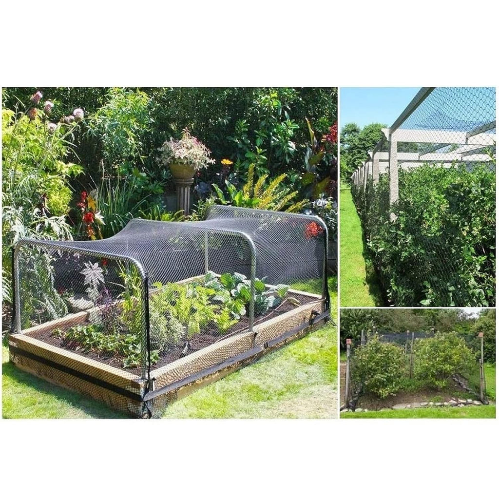 Strong Woven Balcony Net for Cats, Birds, and Pigeons 20g Black 5x10m