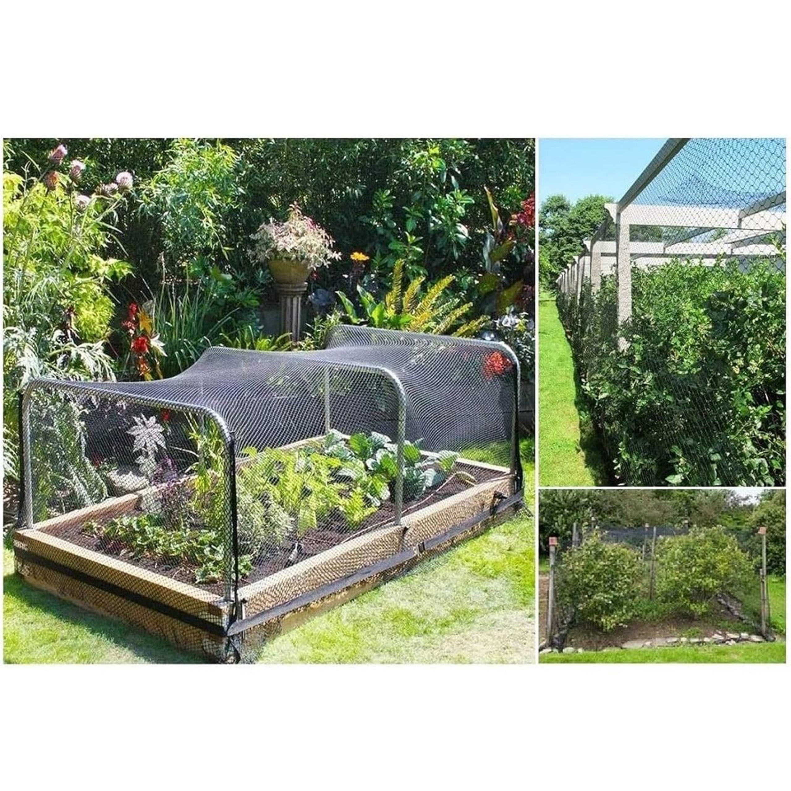 Strong Woven Balcony Net for Cats, Birds, and Pigeons 20g Black 5x10m