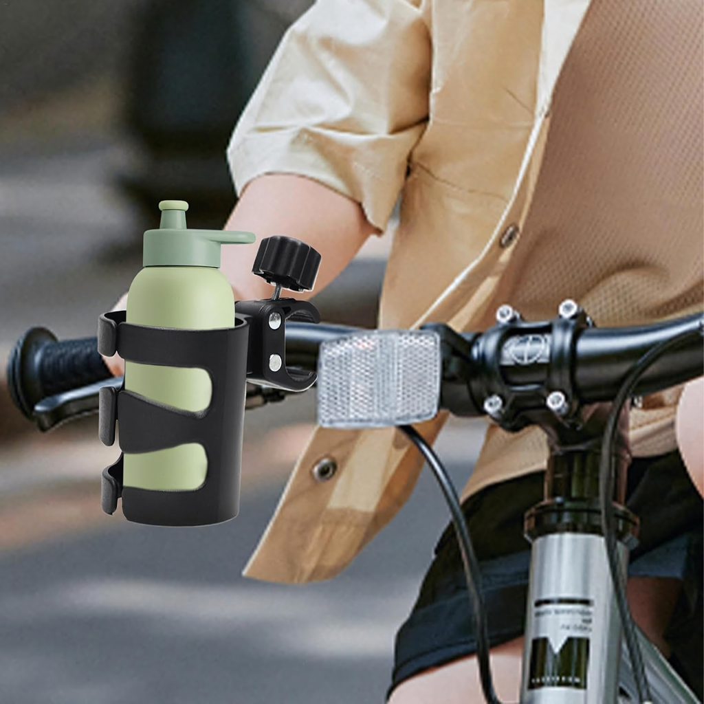 Joogi, tassi, pudeli korraldaja hoidik universaalsele jalgratta kärule