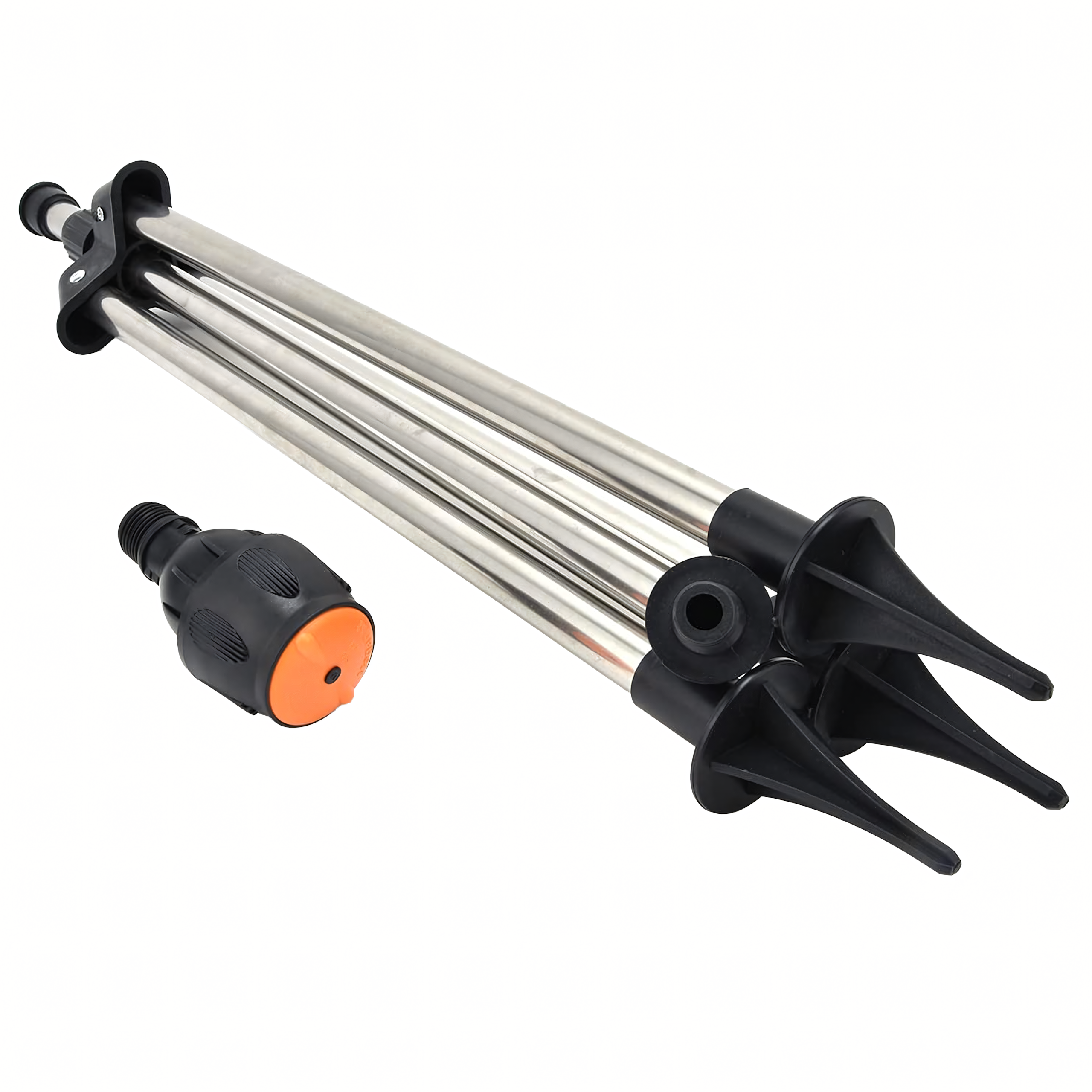 Pöörlev sprinkler reguleeritaval statiivil aia kastmiseks 24m düüsiga