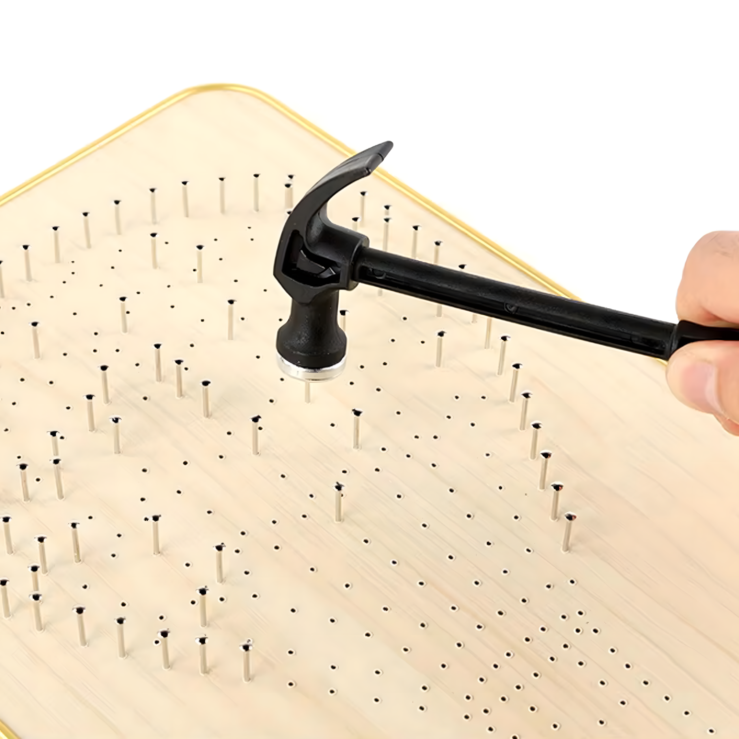 Loominguline komplekt niidikunstiks, Interroad tikkimine, LED-pilt raamis 21x30 cm