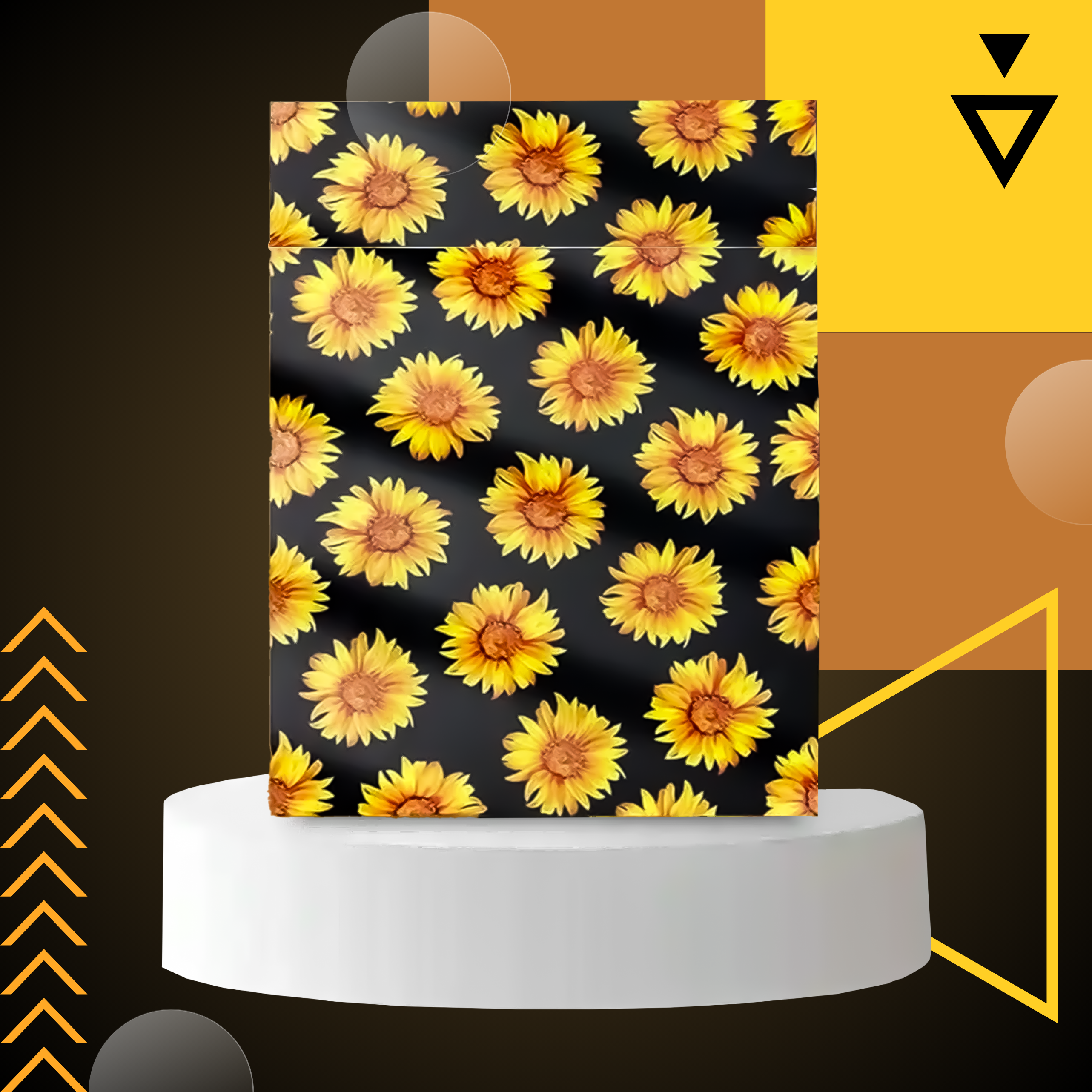 KULLERI FOOLIUMPAKID TUGEVAD FOOLIUMÜMBRIKUD 255x370 PÄEVALILLED 50 tk