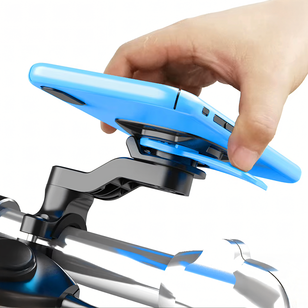 Vibratsioonisummutiga hoidik telefoni jaoks jalgratta, mootorratta ja tõukeratta navigatsioonile Mtb