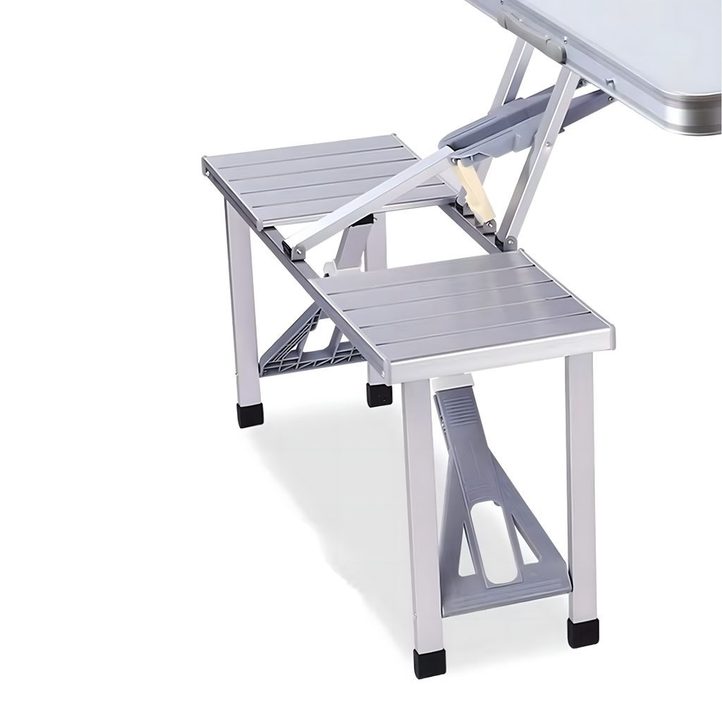 50x kokkupandav laud turismilaud alumiiniumist reisilaud pinkidega