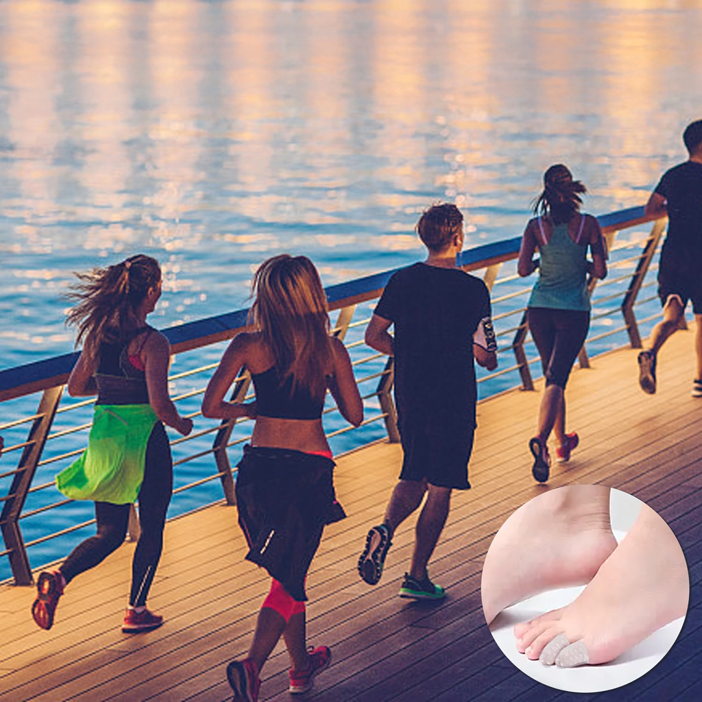 10 x silikoonist kaitse-eraldajad varvastele ja kätele