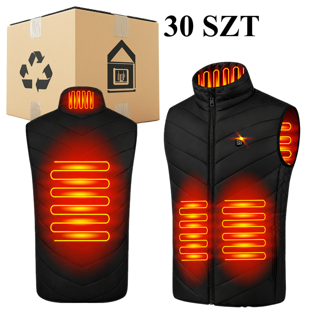 30 tk soojendusega varrukateta unisex talvevesti suurus L RC-K-2017-15803