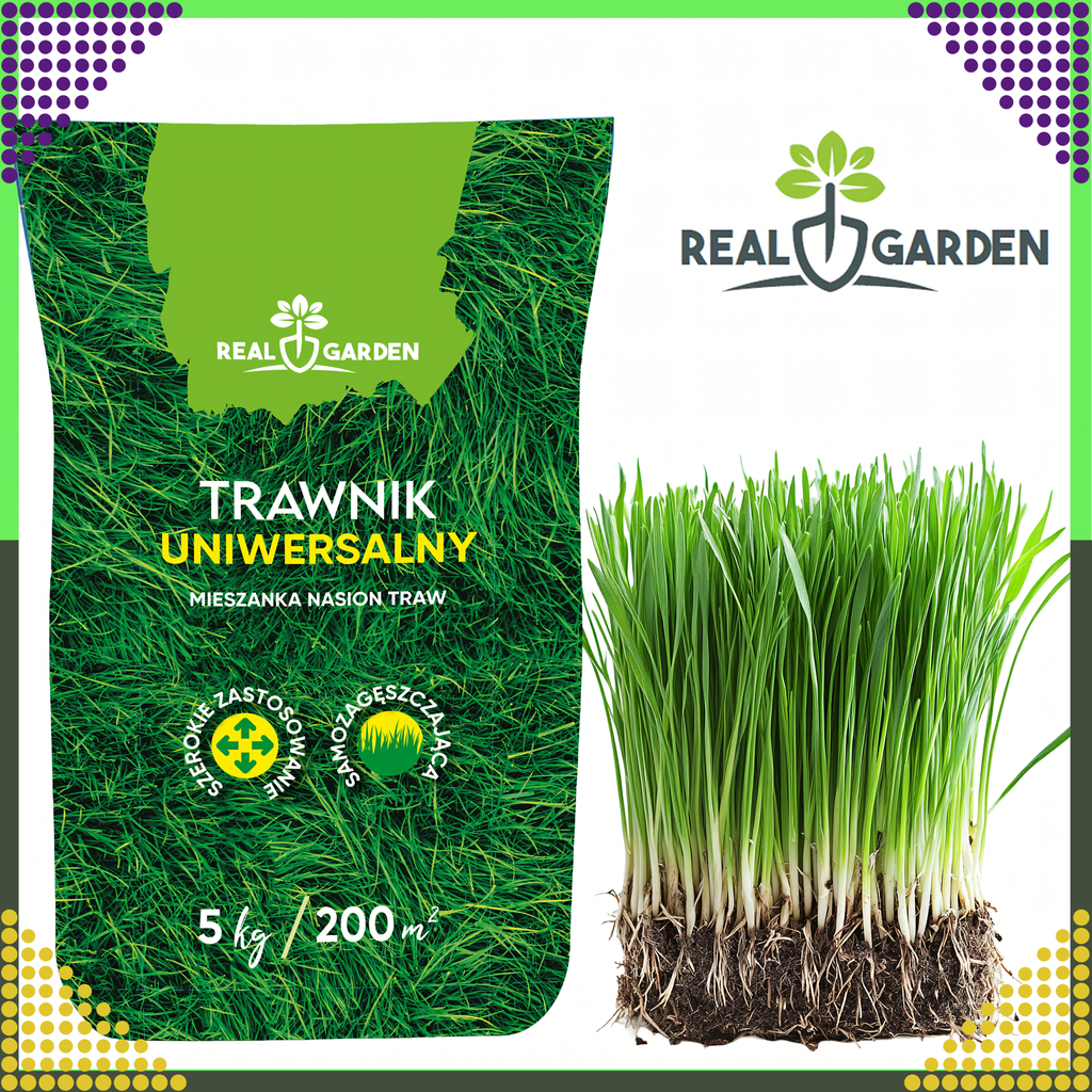 Universal Dense Grass Seed Mix 5 kg for 200 m²