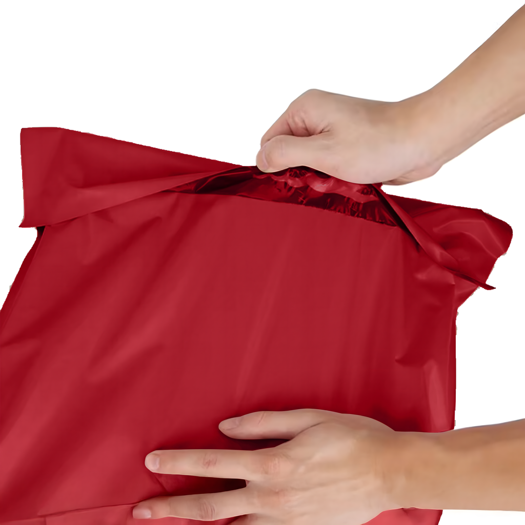 PUNASED KÄEPIDEMEGA KULLERPAKID 310x420+70 50 tk AITÄH