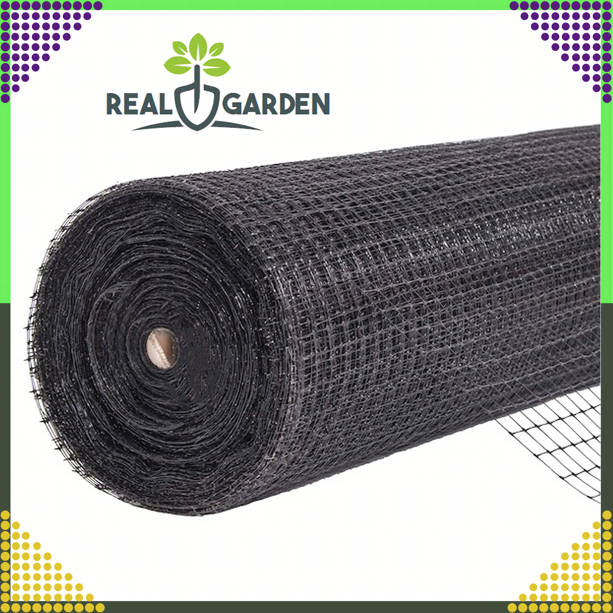 Strong Dense Mole Netting 1x200m 30g with 100 Anchors