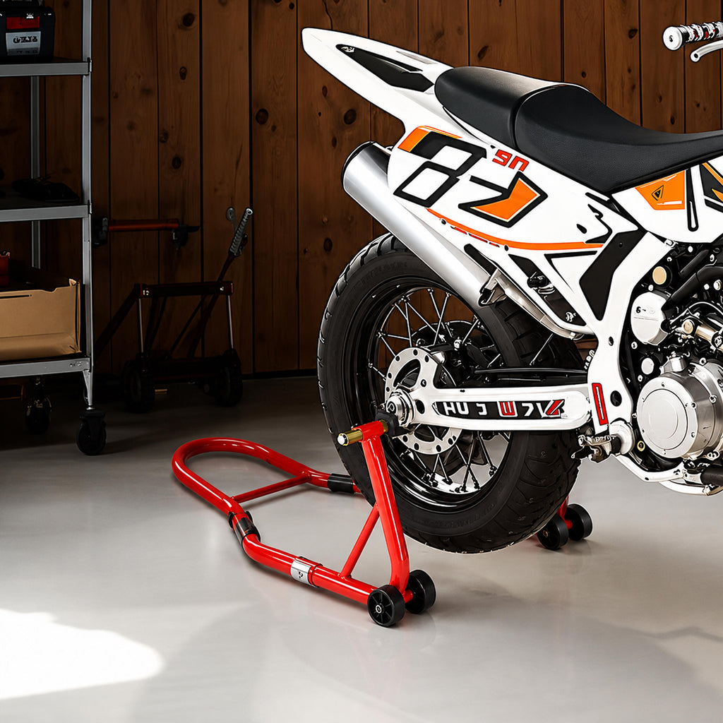 Universal Adjustable Motorcycle Front and Rear Service Stand 450kg