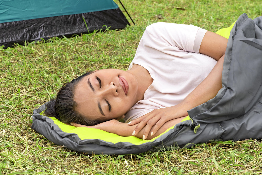 Bestway 68102 Mummy matkamine telkimine magamiskott 220x75x50 roheline