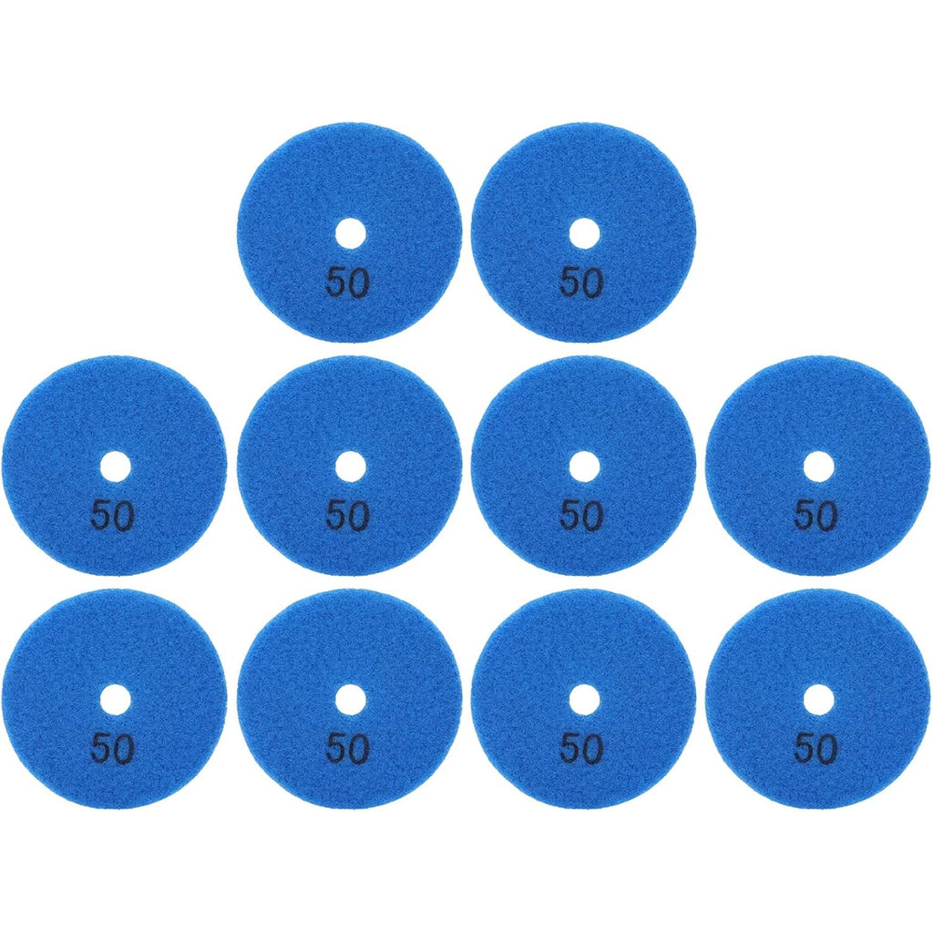 10x teemantpoleerimisketas 80mm portselanplaatide lihvimiseks, takjakinnitusega G50