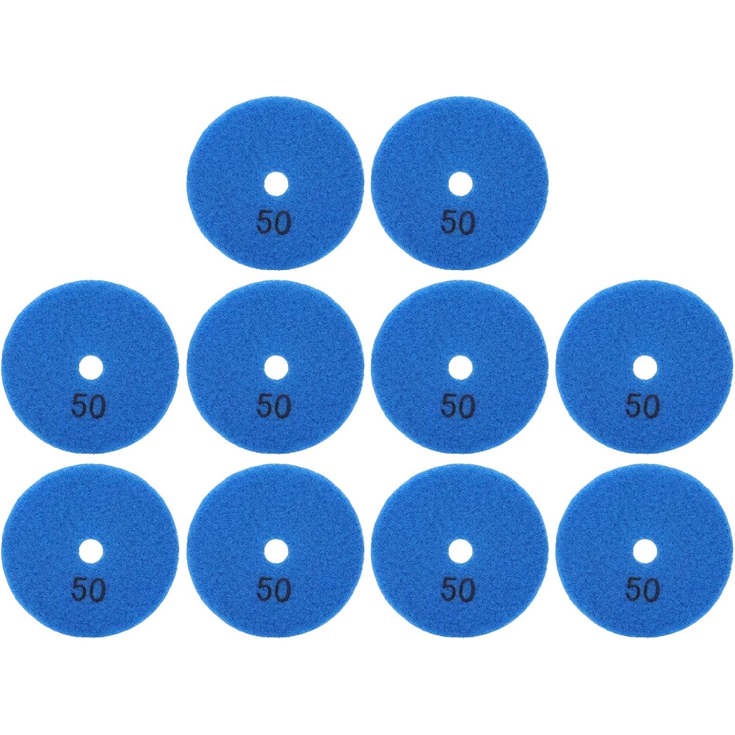 10x teemantpoleerimisketas 80mm portselanplaatide lihvimiseks, takjakinnitusega G50