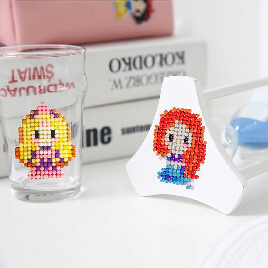 Teemanttikand, teemantkleebised, 5D mosaiikpulgad lastele, komplekt