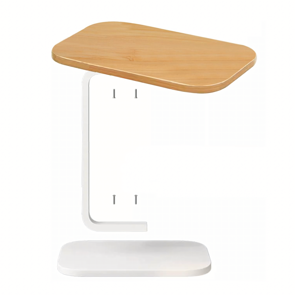 C-kujuline moodne diivanilauake elutuppa