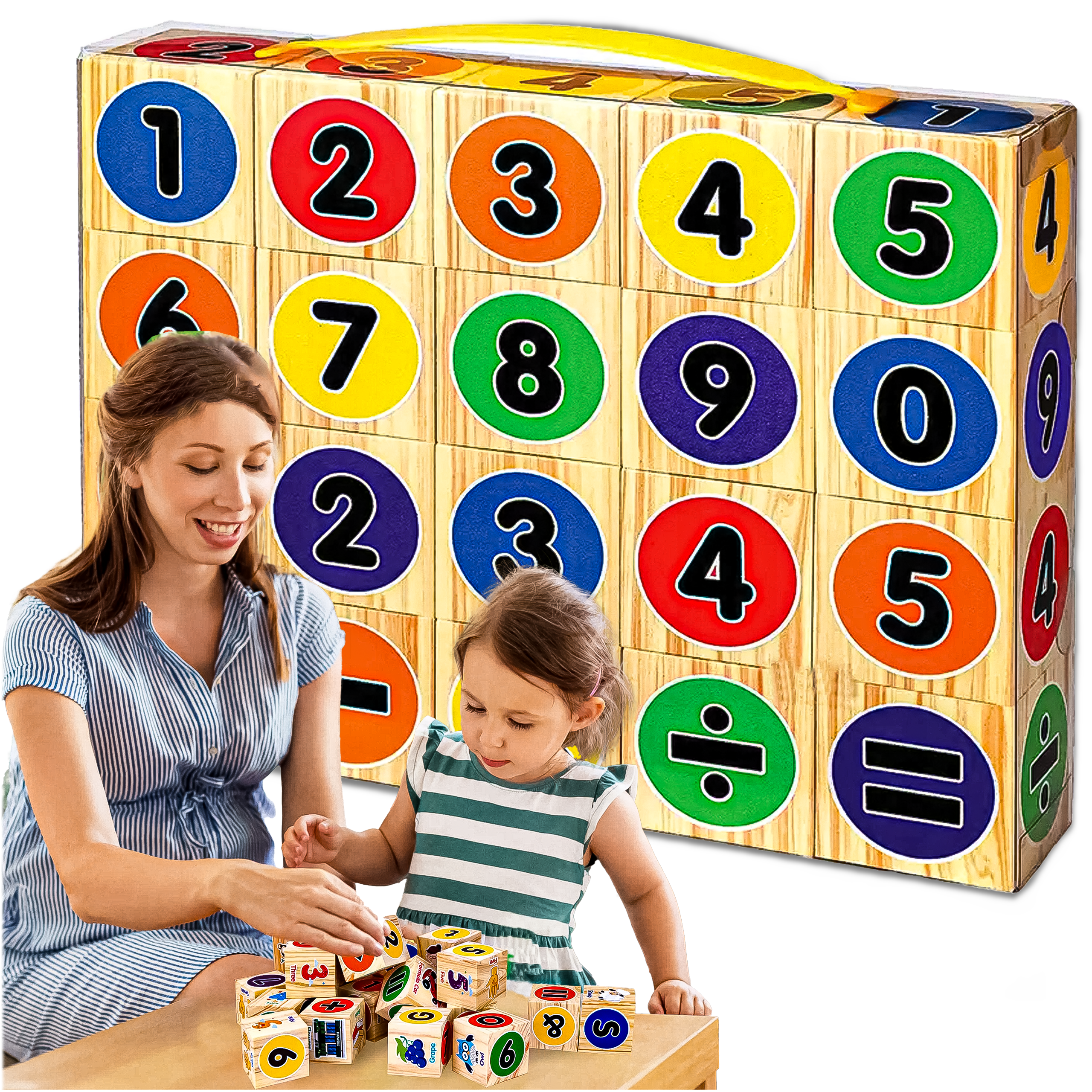 Hariduslikud vahtplokid laste matemaatika õppimiseks, 20 tk