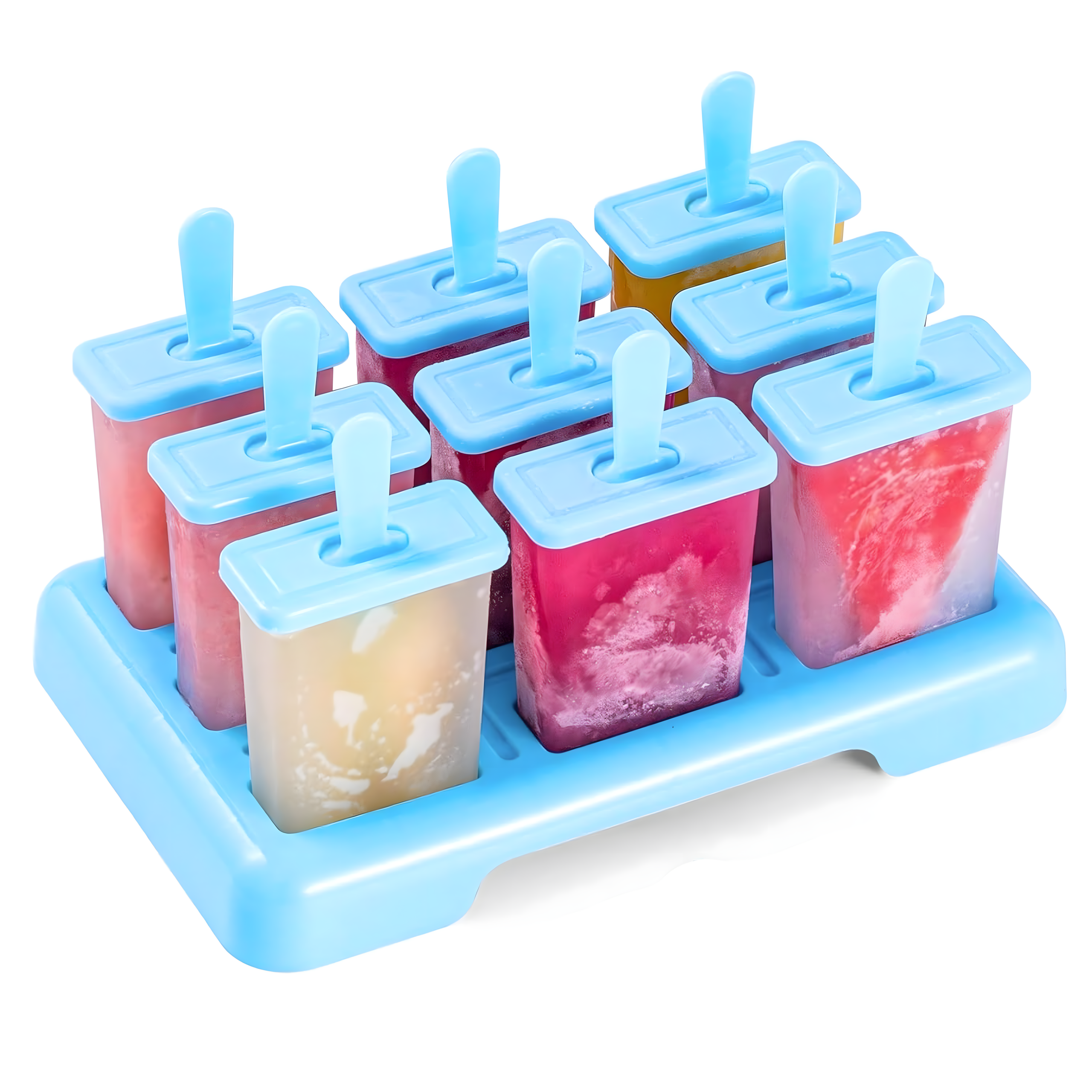 Molds Ice Cream Mold Homemade Sorbet Ice Cream Mold 9 pcs