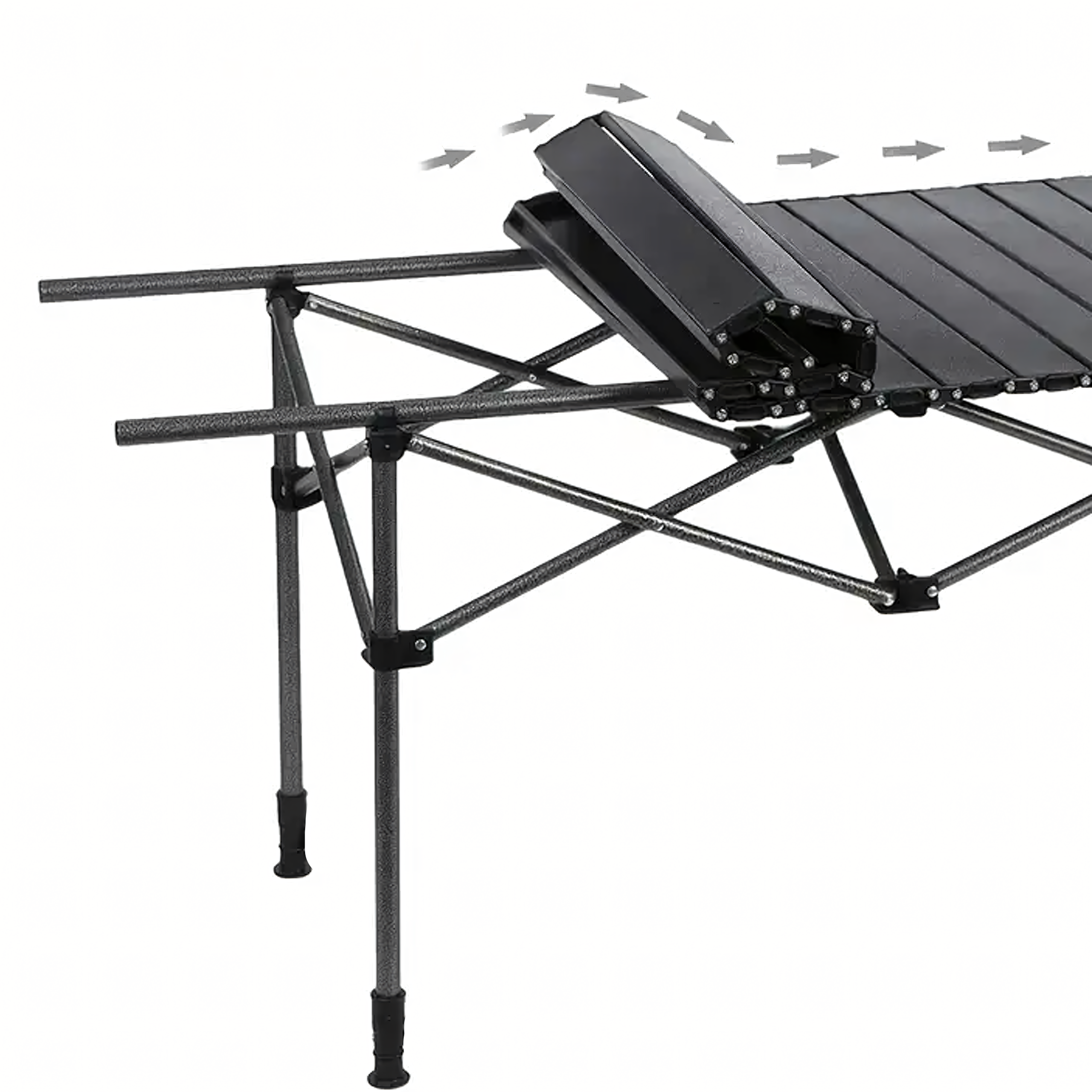 Kokkupandav laud Turist Toitlustus Aed Pikendatav Suur Terrass