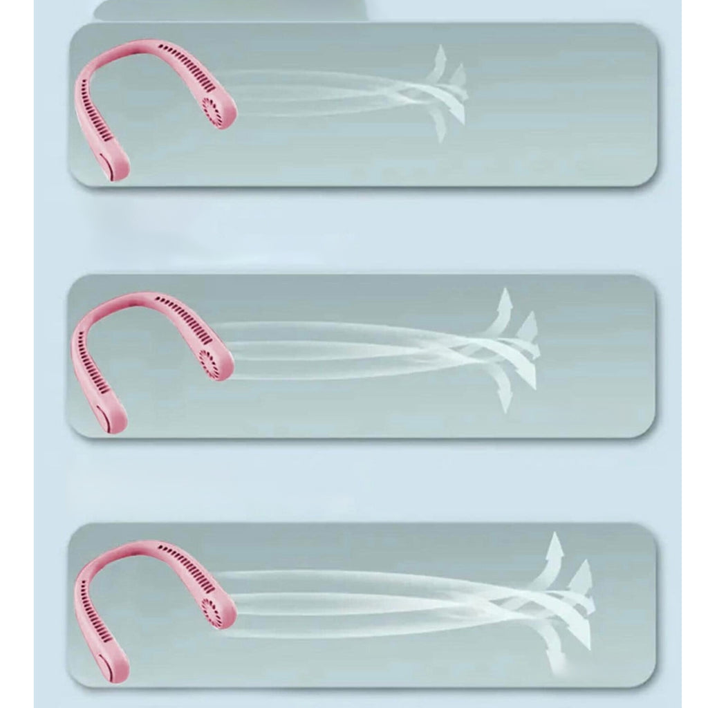 Kaasaskantav õhukonditsioneeri kaelaventilaator Mini ventilaator Jahutusventilaator