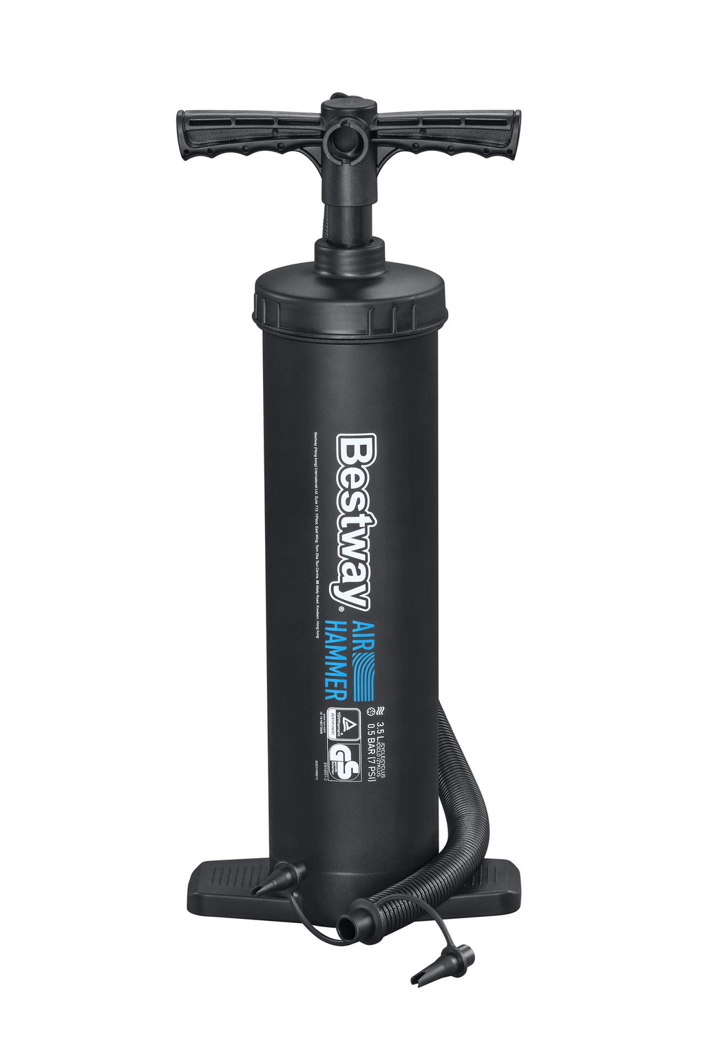 Bestway 62030 käsitsi kolbpump madratsitele ja basseinidele 48 cm 3.5L Black