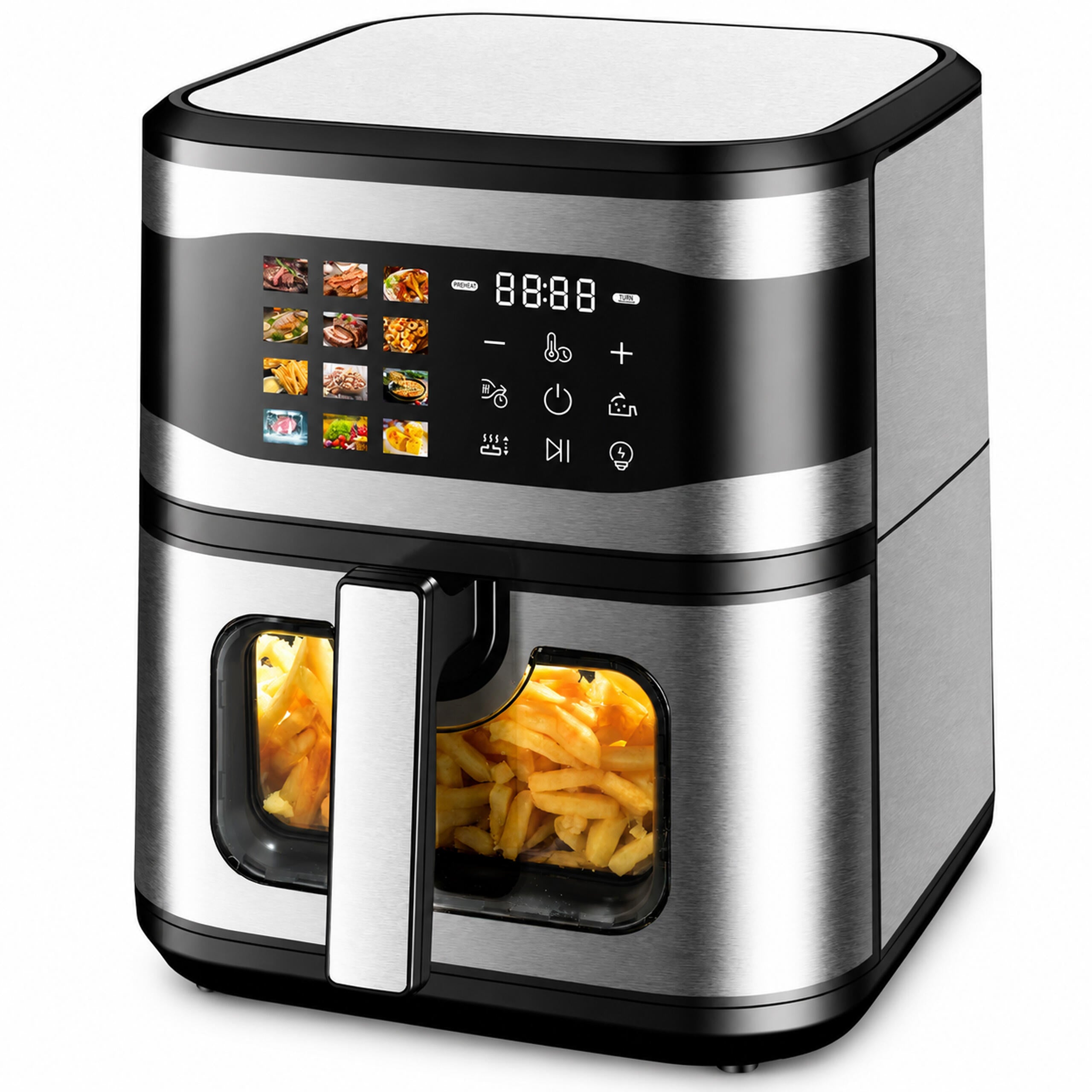 8L Air Fryer 1700W with 12 Cooking Programs