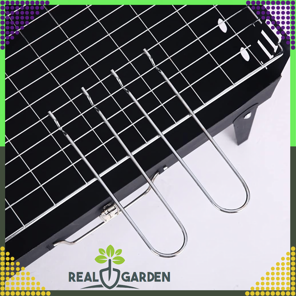 Turisti aiagrill kokkupandav kaasaskantav kohvrigrill + söögiriistad