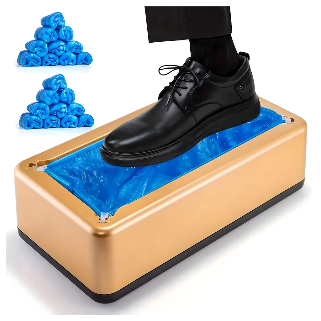 Automatic Shoe Cover Dispenser Container Feeder + 20 Bags