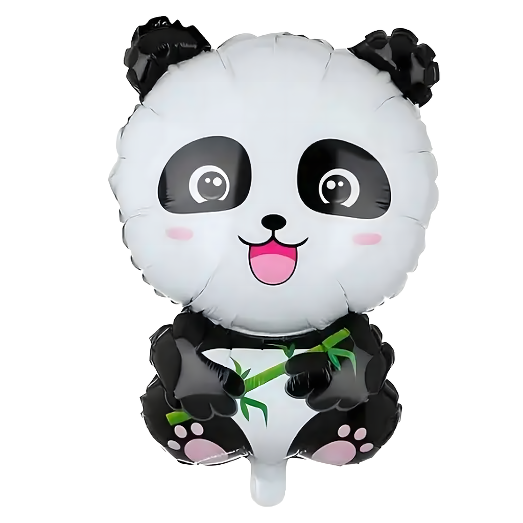 Panda loomade sünnipäevalõhupallide komplekt sünnipäevapeoks 5 tk