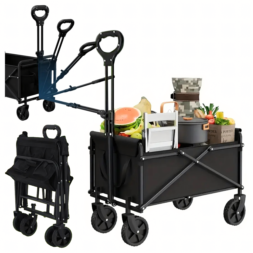 Turisti rannatranspordi käru aeda, kokkupandav, matkale, kalastamiseks, 100 kg