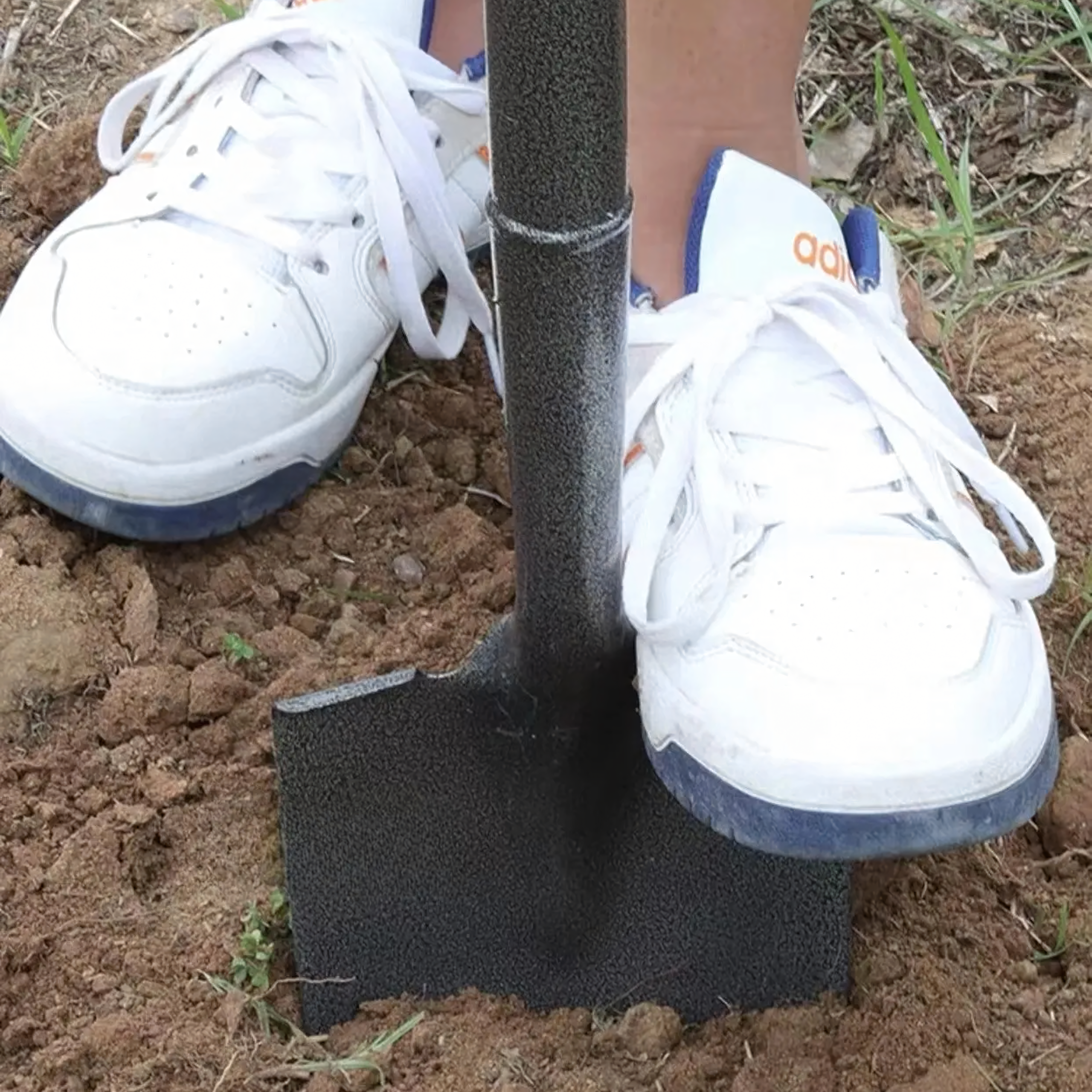 Metal Garden Spade Straight with Metal Handle 100 cm Strong