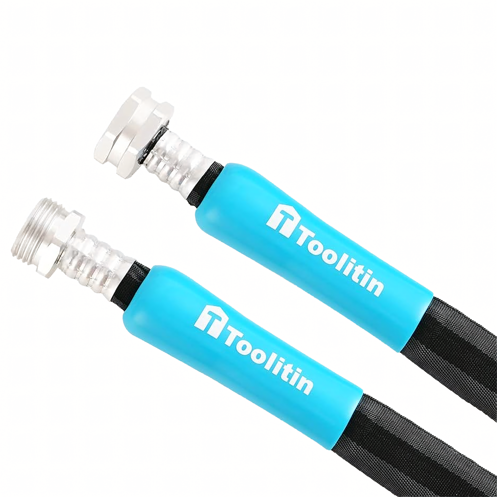High-Pressure Garden Hose 30 m 5/8'' Strong Durable Resistant with Connectors