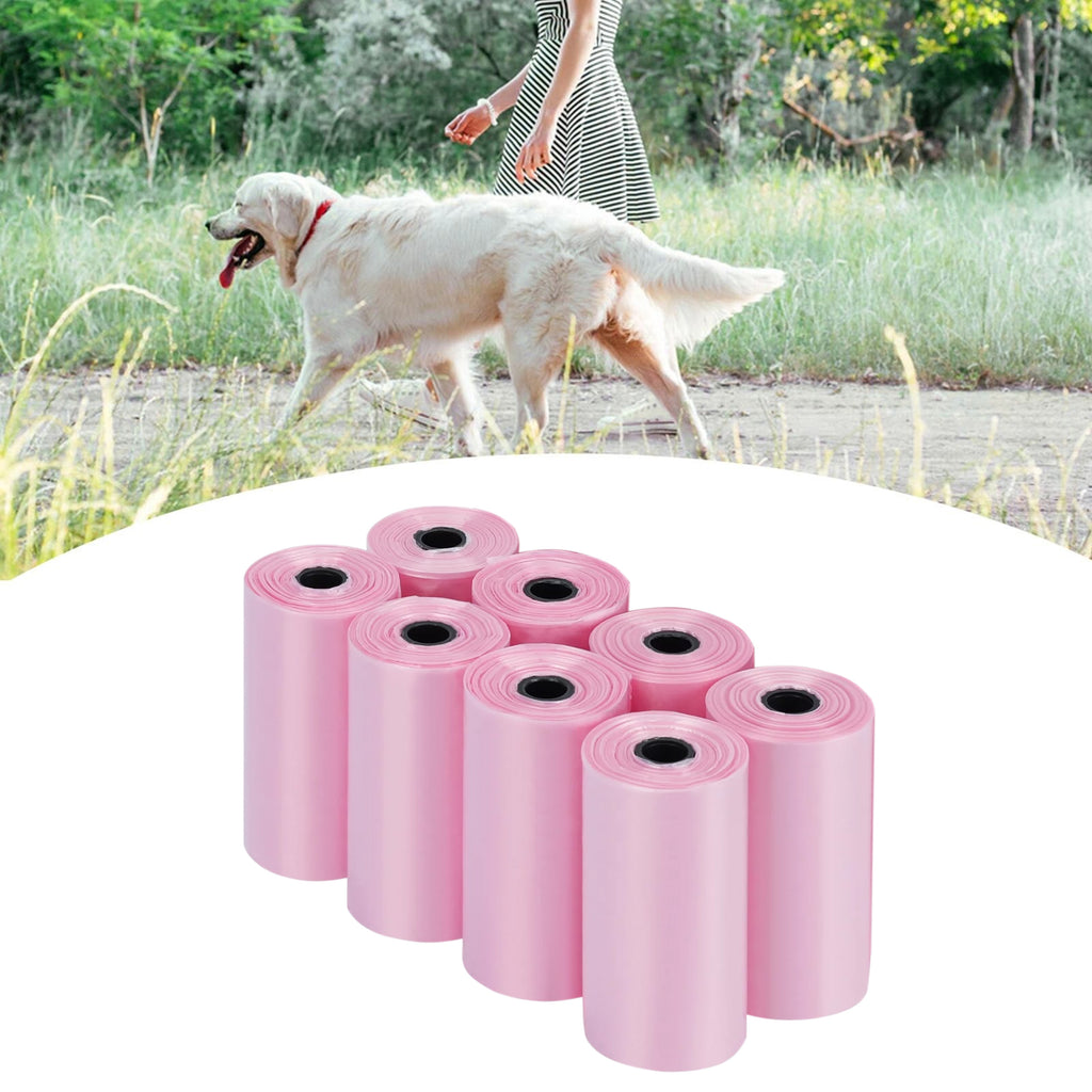 Koerajäätmete kotid, tugevad fooliumkotid koerakaka jaoks, 8 rulli, 120 tk