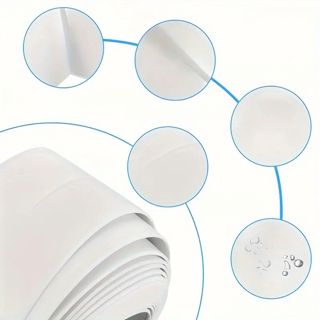 Waterproof Sealing Tape for Kitchen Bathroom Bathtub 3.8 cm x 1.5 m