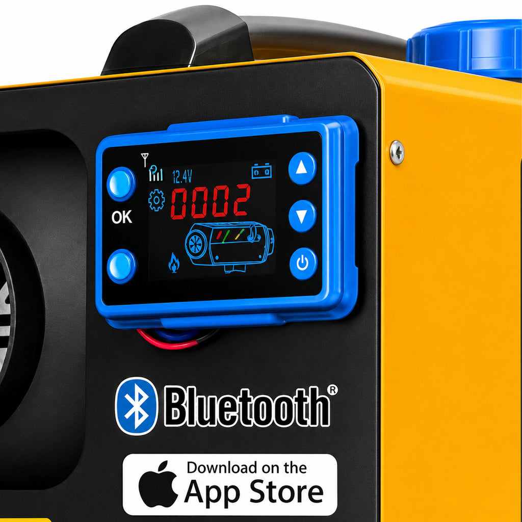 30x Webasto 8kW 12/24V diiselsoojendi Bluetoothiga