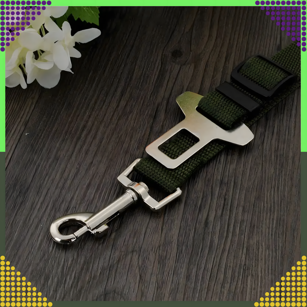 Turvavöö koerale ja kassile autosse, reguleeritav rihm autole