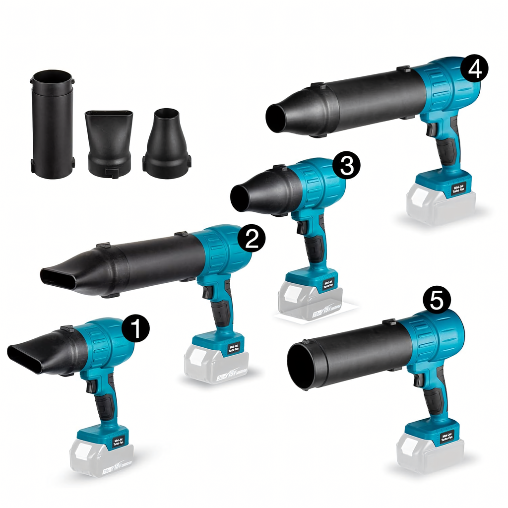 Juhtmevaba akupuhur lume ja lehtede jaoks 400W 2xAku kohver