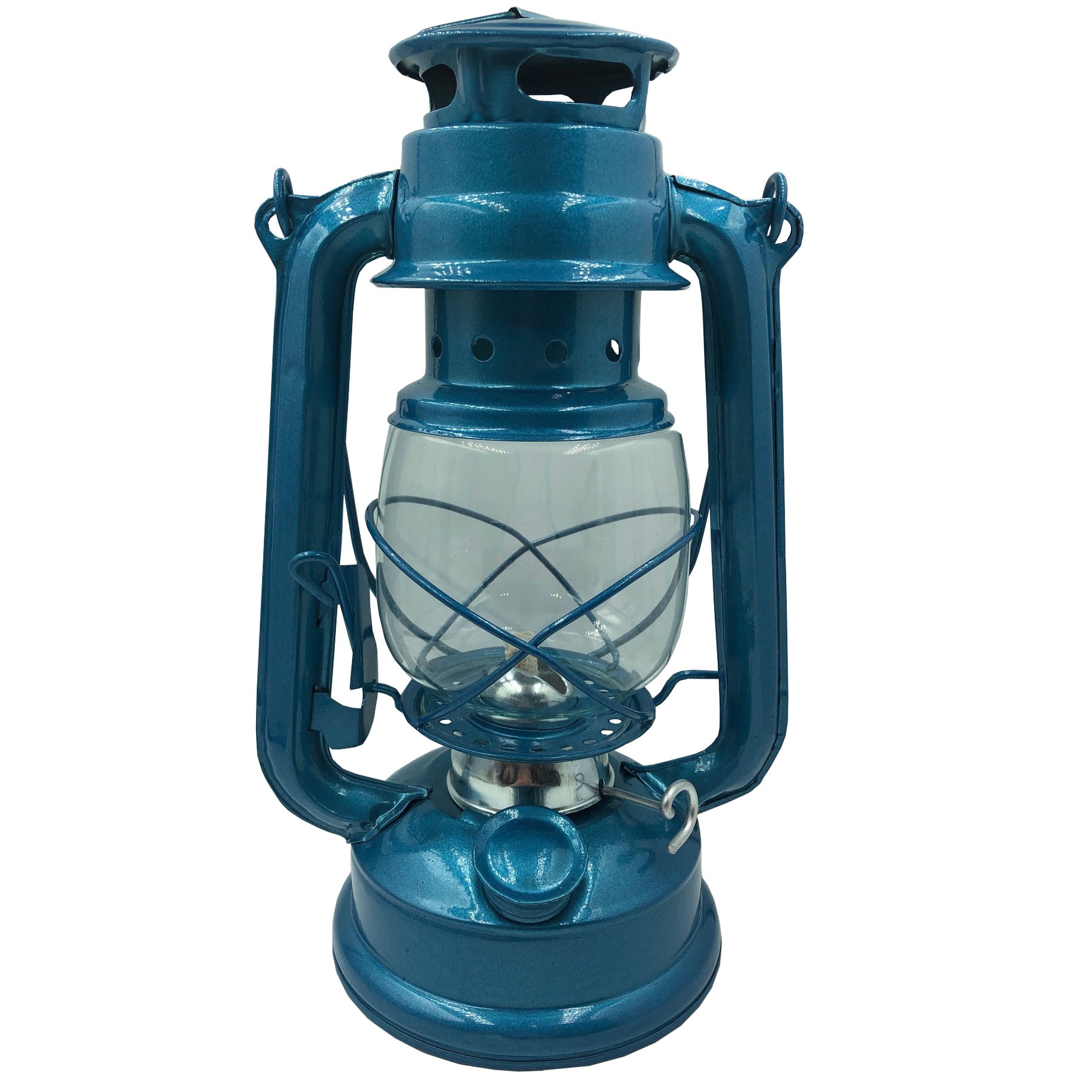 Sinine petrooleumilamp 24.5cm (F9)