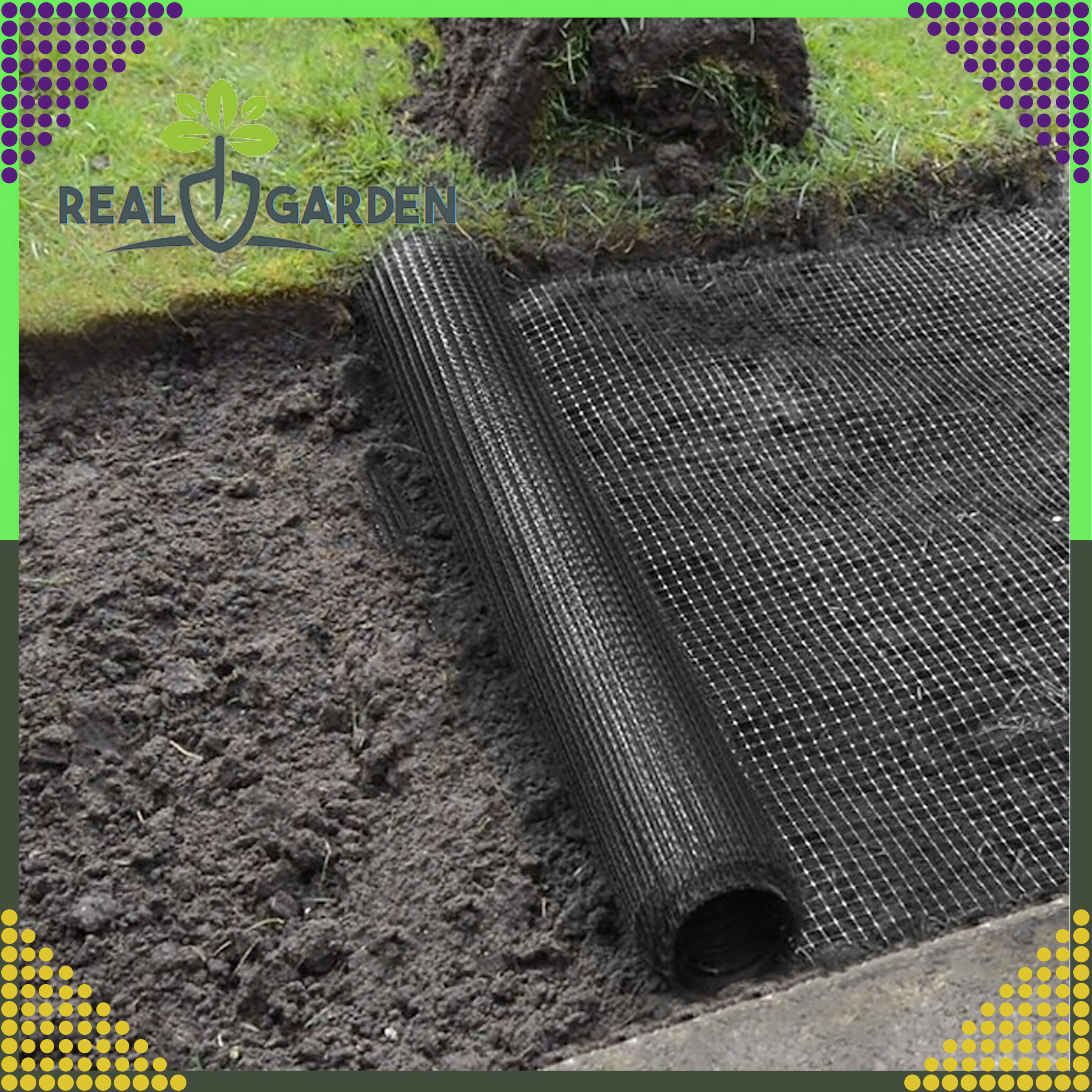Strong Dense Mole Netting 1x200m 30g with 100 Anchors