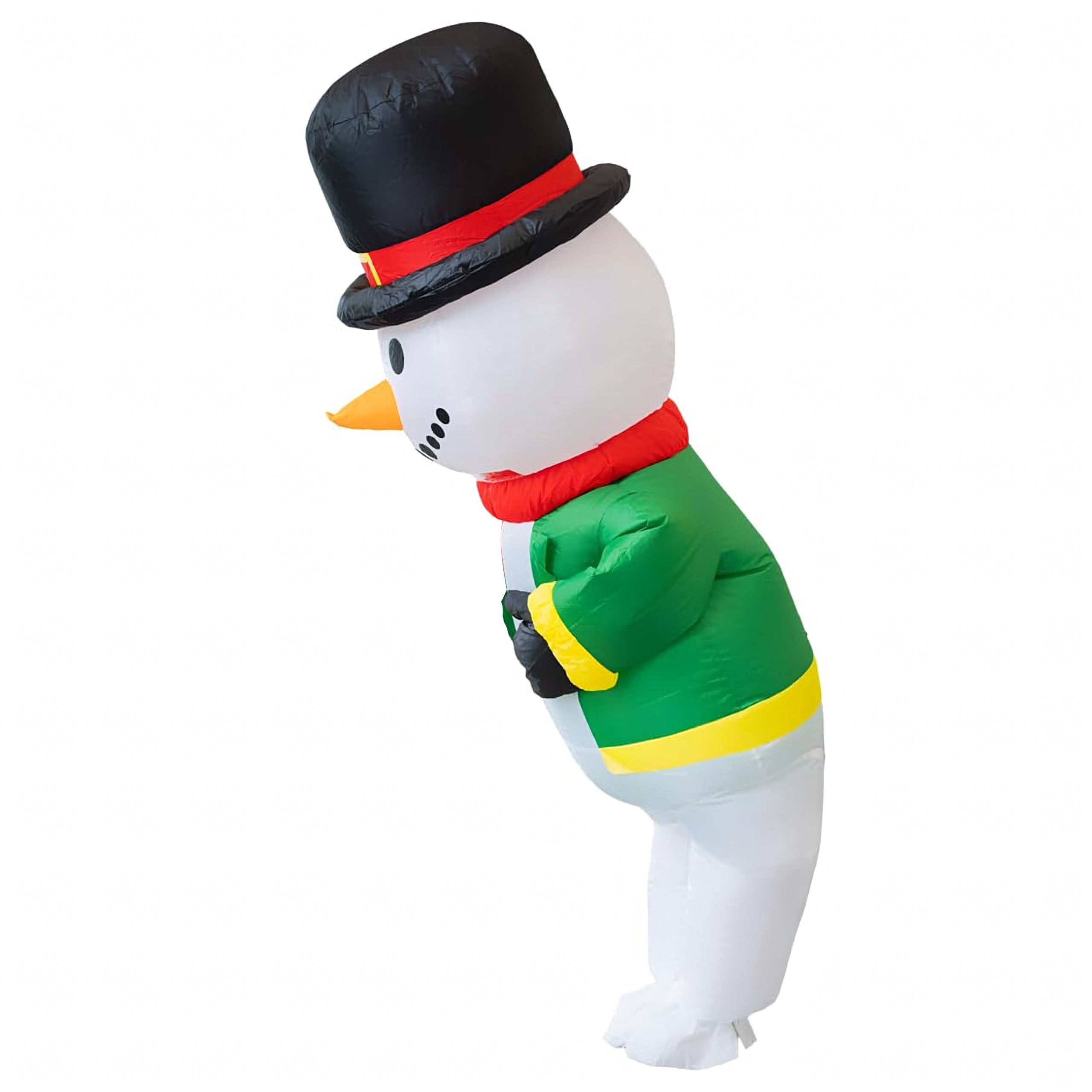 Täispuhutav kostüüm Lumememme kostüüm Suur täispuhutav lumememm pidudeks ja pühadeks