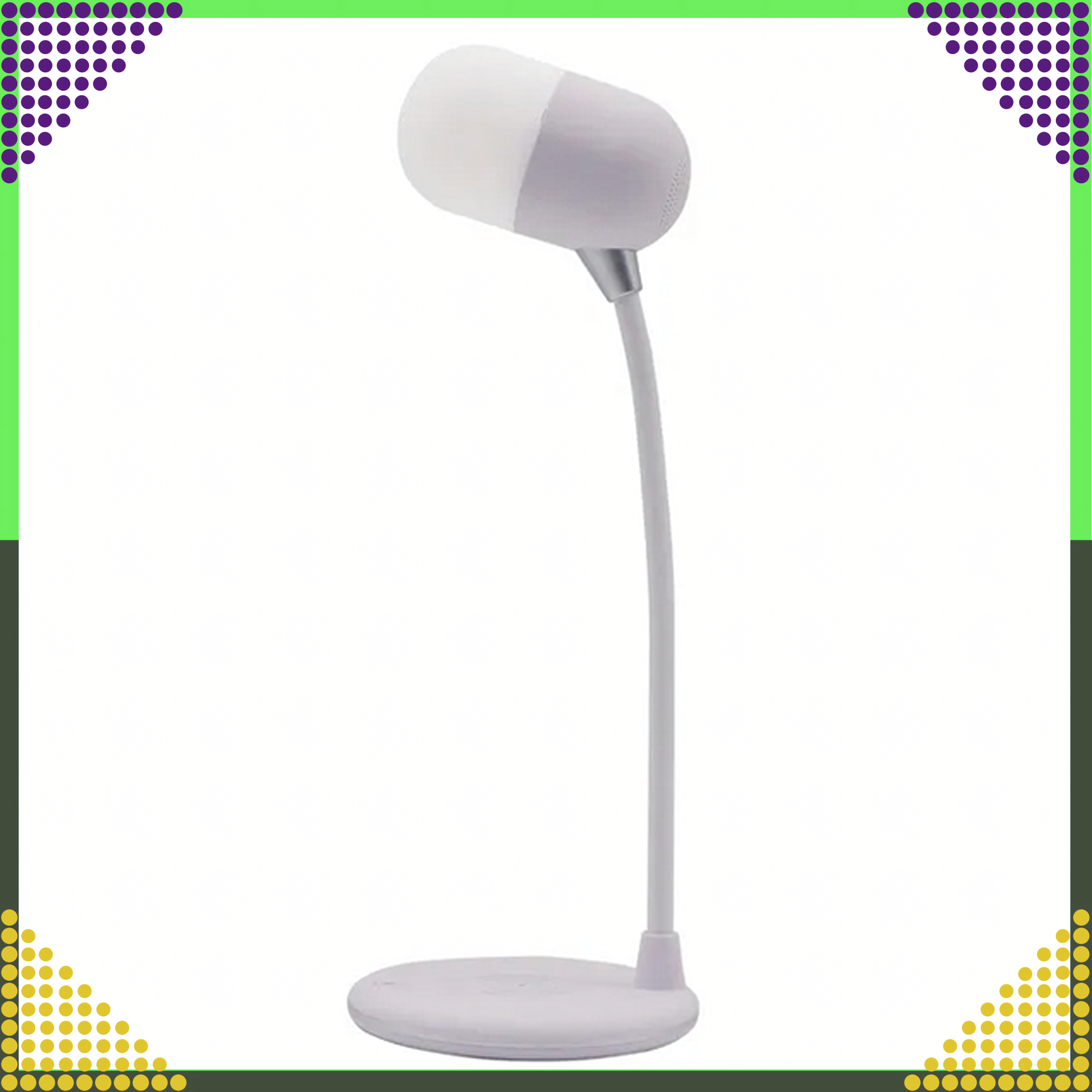 Laualamp Öö Induktiivne Laadija Bluetooth Kõlar Kool Õppimine